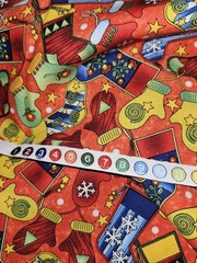 Twas The Night by Nancy J Smith & Lynda S Milligan Avlyn Christmas Fabric 2 Yrds