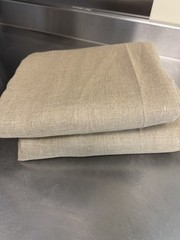 Natural Linen Fabric 10 & 1/2 Yards New Uncut, Very Fine Fabric
