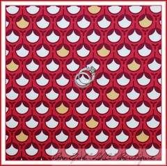 BonEful Fabric FQ Cotton DECOR Small Little GINSENG Flower Retro Stripe Dot RARE