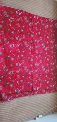 25″ Univ of Alabama BAMA on red paisley Fabric Fabrique Innov Patt# AL 027 HTF