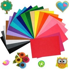 Felt Craft Sheet Set – 20 Assorted Colors 8×12