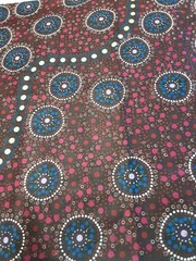 M&S Australia Fabric cotton Letishia Doolan Daydream Flowers 54 X 42 One Piece