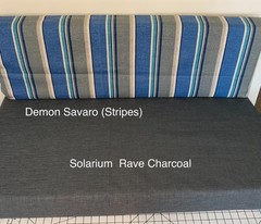 Richloom Solarium Denim Sovaro 100% Polyester Outdoor Fabric by the yard