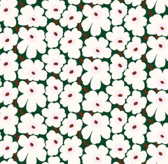 marimekko Fabric Mini Unikko 137x30cm/1.49×0.32yd marimekko marimekko marimekko