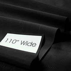 99.9% Blackout Drapery Lining Fabric White Sold by Yard 110″ wide light weight