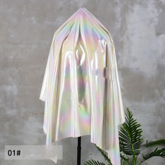 1M Metallic Shiny Wet Look Waterproof Nylon Fabric For Puffer Coat Jacket Crafts