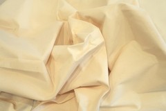 VINTAGE CREAM HEAVY THICK STARCHED COTTON FABRIC 1.82m x 1.47m