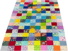50pcs 10″ x 10″ Cotton Quilting Fabric Squares Fat Quarter Bundles Fabr