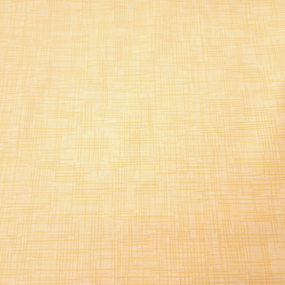 Harmony Cotton BTY Quilting Treasures Yellow Cross Hatch Plaid Blender