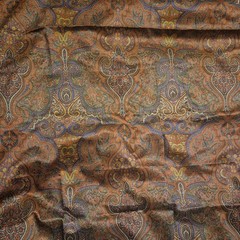 Ralph Lauren Home Dark Paisley Cotton Fabric Continuous 60″ piece New