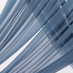 MLMW Dusty Blue Wedding Arch Draping Fabric 1 Panel 29″ X 20Ft Sheer Wedding Arc