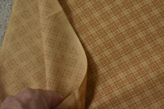 By 1/2 Yd, Tan on Tan Diagonal Print Quilt Cotton, Classic Cottons/1999, P2654