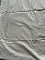 Unbleached Muslin Fabric 5 yards undyed surface with a natural cream color