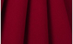 $36 for 2 Yards, Bright Red 60%wool For Coat. Blazer. Shawl. Cape & Hat #163