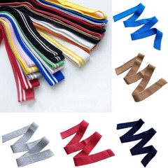 Cotton Knitting T shirt Collar V-neck Cuff Thread Thin Rib Fabric Shirt Clothes