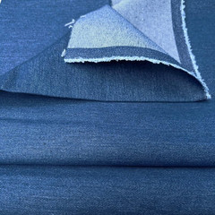 -2-Yard 9 Oz Indigo Blue Denim Fabric for Sewing, Crafting |Medium-Weight Denim