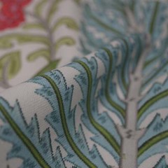 Winthrop Spring Peacock Floral Damask Covington Fabric