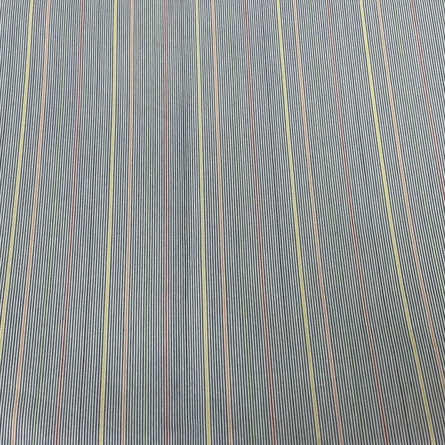 3yds Cotton Pink Blue Pastel Pin Stripe Craft Sewing Quilting Fabric Remnant