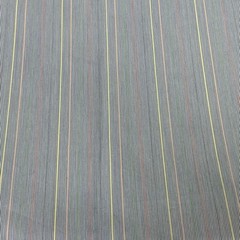 3yds Cotton Pink Blue Pastel Pin Stripe Craft Sewing Quilting Fabric Remnant