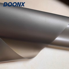 DoonX Red TPU Film Waterproof Jelly Fabric 450mm Wide 0.1mm Bag Raincoat Diy