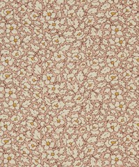 Liberty of London Small Floral Print Fabric- Feather Petals / Ointment 1.85 yd
