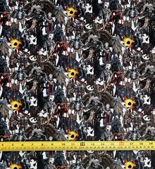 ELDIN RING COLLAGE ANIME 1 YARD FABRIC ( 36″ X 58″ ) BRAND NEW