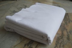 White Solid Plain 100%Cotton Fabric 5 Yard NO TARRIF CHARGES 100%✅ ZK_79