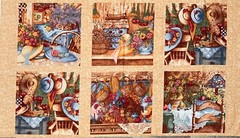 Country Home by Anna Krajewski for SSI Cotton (6)Quilt Blocks Panel 23″ x 44″
