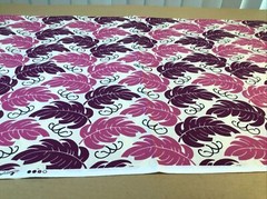 UTOPIA by FREE SPIRIT Quilting Fabric Lavender – Floral Leaves 44” X 72”