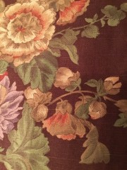 P.KAUFMANN FABRIC DECORATOR WEIGHT FLORAL 180”x 54”