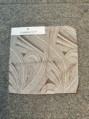 Fabricut Fabric Sample Remnant 11” Bowsprit Driftwood Neutral Crafts