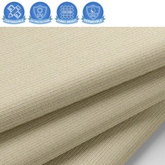 Custom 6 FT Beige Fabric Roll Sunwind Screen UV Block Shade Cloth patio Yard