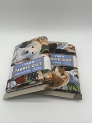 Puppies 1 Yard Fabric Cut 100% Cotton 36 X 44 In. 91.45 C 111.8 Cm