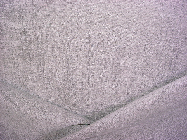 1-1/4Y Romo 7864 Orly Medium Grey Cream Chenille Upholstery Fabric