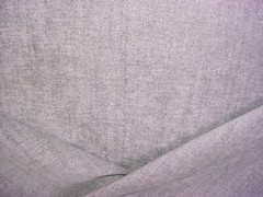 1-1/4Y Romo 7864 Orly Medium Grey Cream Chenille Upholstery Fabric
