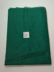 Happy Life B Mosquito Net Handmade Vintage 97×121 Green Retro Fabric