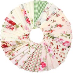 42Pcs Pink Charm Packs for Quilting, 100% Cotton Fabric Squares 5 x 5Inch Pre…