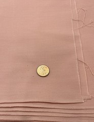 Vintage Pink Mauve Cotton Fabric 48” X 5+ Yards