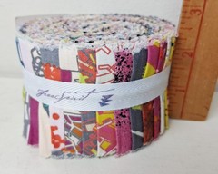 Free Spirit Colorful Fabric Jelly Roll 2.5 Inch Westminster Fabrics