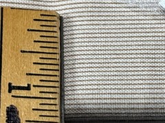 Striped Cotton Fabric Bundle 1/2 yard x 44″ Neutral Beige for Sewing Crafts Quil