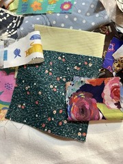 Fabric Scraps For Quilting 1 Lb Cotton Multi Assorted Size N Color Bag C