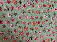 Cotton Quilt Sew Fabric Digital Print CHRISTMAS COOKIES Soft Brushed Cotton BTY