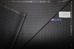 45% WOOL & 55% POLYESTER SUITING FABRIC IN UCLA BLUE MADE IN ENGLAN By the Meter