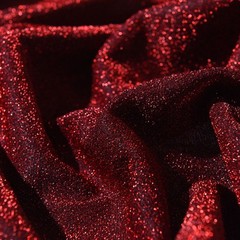 Beautiful Glitter Fabric for Interior Decoration and Dressmaking Burgundy