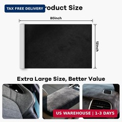 Premium Self-Adhesive Suede Fabric Wrap for Cars, Suede Car Interior Wrap for Da