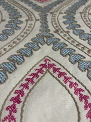 Remnant Piece Of Clarke And Clark Cote D’azur Fabric 31”