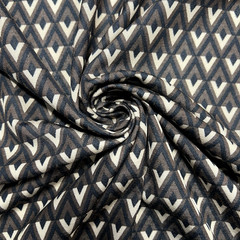 Knit Jersey Diamond Print R/P/S Blend Stretch 58″W Fabric Lot of 6 Yards for $20