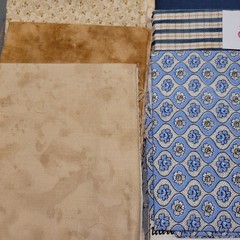LOT OF 15 FAT QUARTERS COTTON FABRIC ASSTD COLORS & DESIGNS lot 21