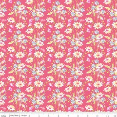 Painted Petals, 5″ x 5″ Squares, Riley Blake $3.99 Ships ANY Amount Of Fabric