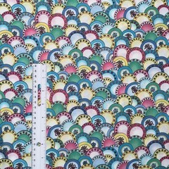 Flowers and Plates – Annie’s Tea Party by Annie Lang | Erlanger Group | 1/2 Yard